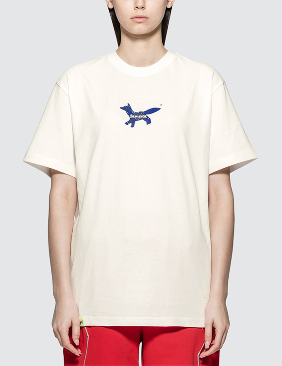 55％以上節約 ADER ERROR X MAISON KITSUNÉ Tシャツ Tシャツ/カットソー(半袖/袖なし)