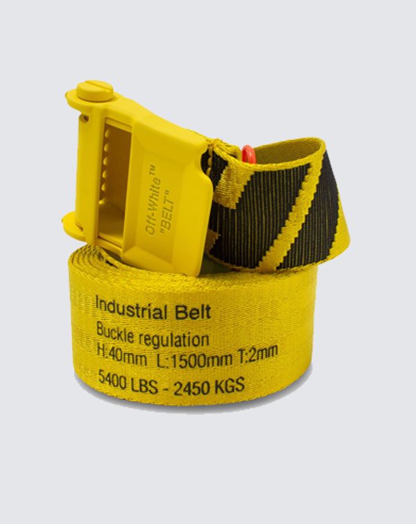 Off-White Yellow 2.0 Industrial Belt | SPLY