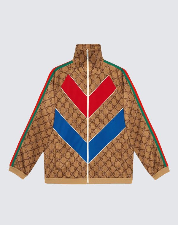 gucci gg technical jersey jacket