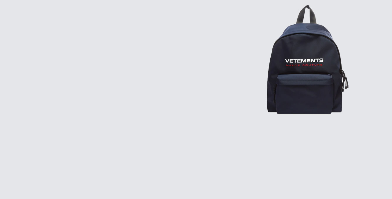 Vetements Logo Haute Couture Backpack