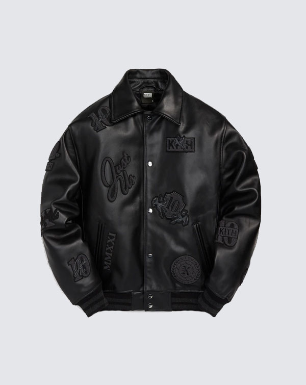 Kith Leather Coaches Jacket | SPLY