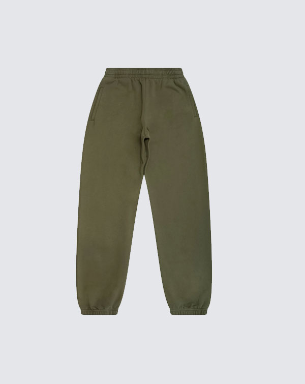 Off-White Khaki Rubber Arrow Print Sweat Pants | SPLY