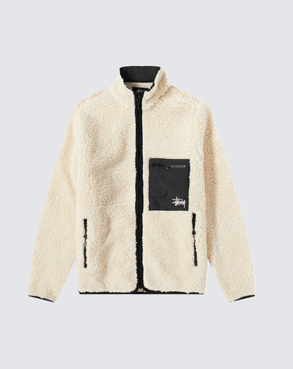 Stussy Venus Jacquard Sherpa Jacket | SPLY