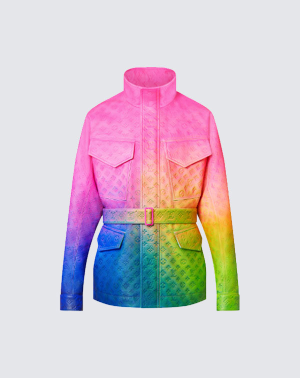 rainbow louis vuitton jacket