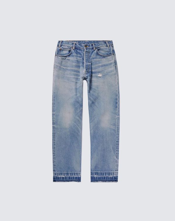 Celine Homme Wesley Straight-leg Distressed Jeans | SPLY
