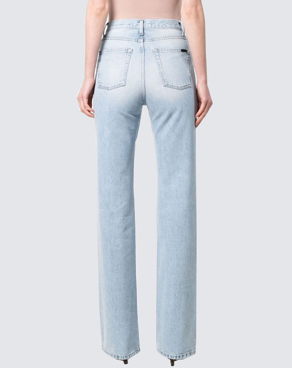 Saint Laurent Janice Straight-leg Jeans | SPLY