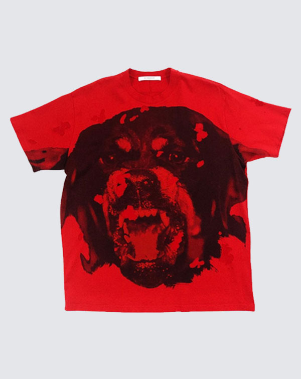 Givenchy Paris Rottweiler Distressed T-Shirt | SPLY